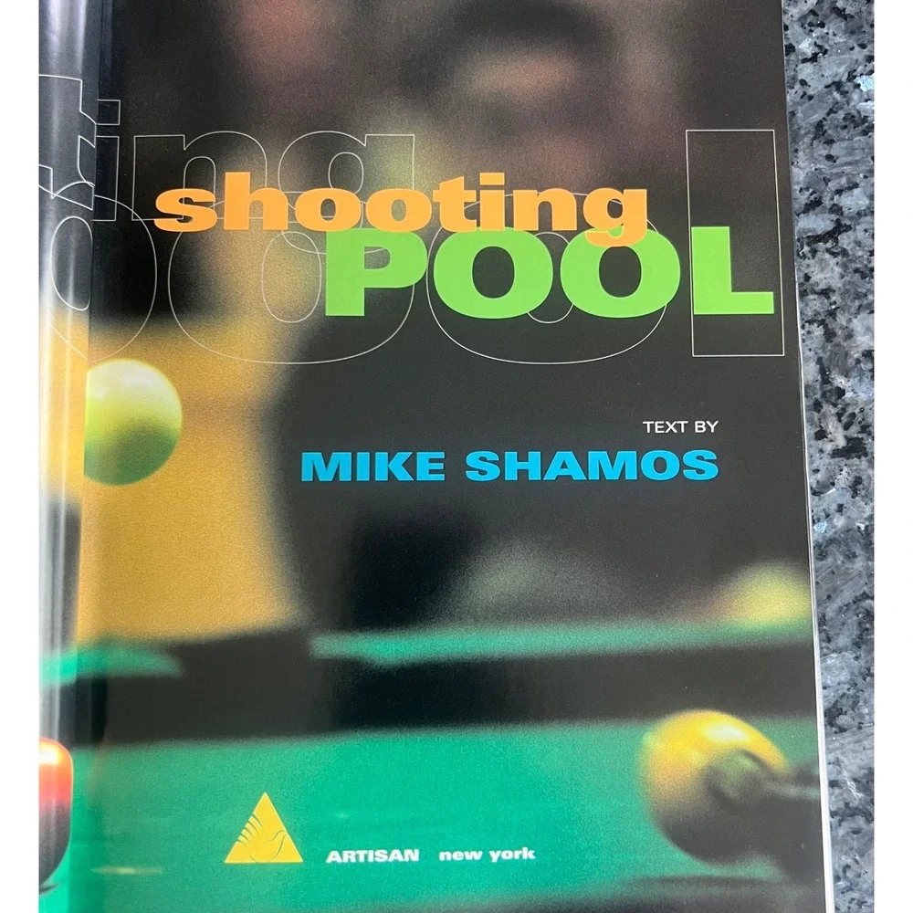 Shooting Pool Mike Shamos George Bennett Billiards Photography Hardcover Book